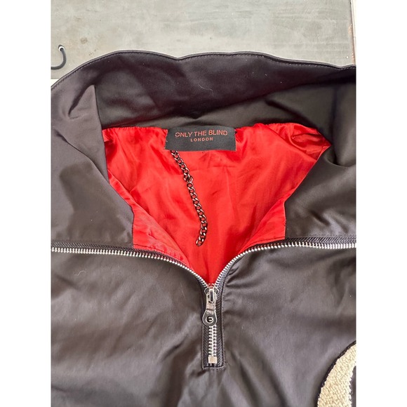 Only The Blind Slip on jacket black red size XL - Picture 3 of 9